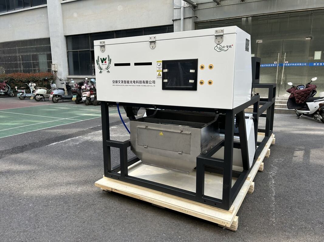 Trieur de couleurs à haute capacité de 600 mm de largeur de bande, couleur Juniper, pour framboises séchées, myrtilles et tri de grains