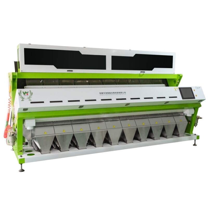 Trieuse colorimétrique Wenyao 10 Chute 640 Canaux Grande Capacité pour haricots, haricots mungo, haricots rouges, tri optique pour le tri des noix