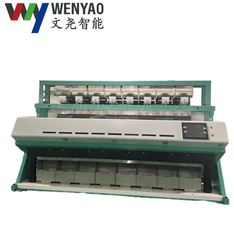 WENYAO 8 Chutes Pulses Sorting Machine pour les pois chiches Lentilles Optique de haricots de couleur Sortisseur à vendre