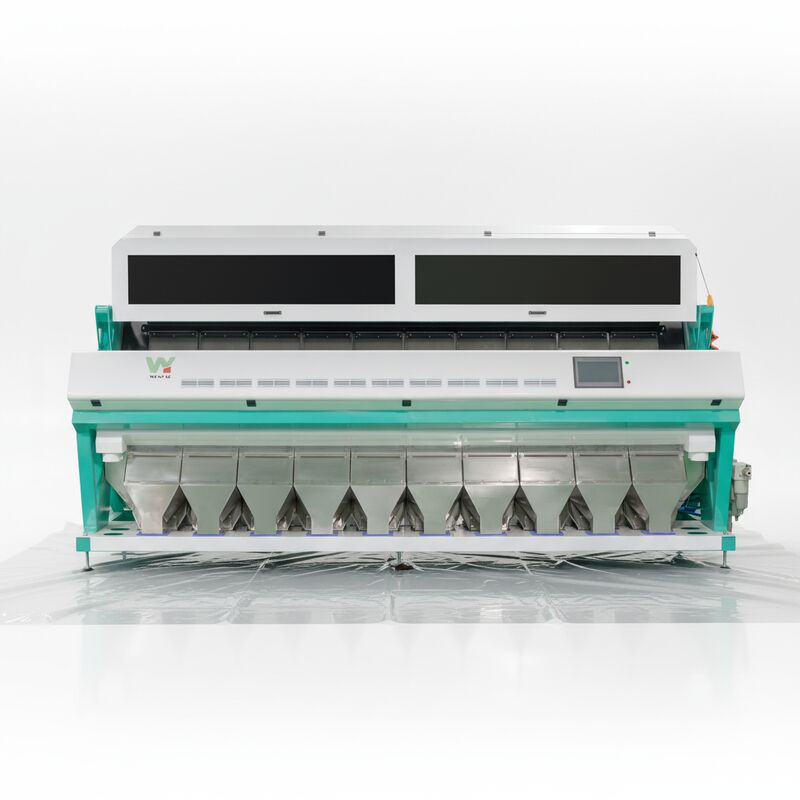 Machine de tri de couleur Wenyao Haute précision de tri ≥99,9% 10 goulottes (640 canaux) Capteur CCD RVB couleur