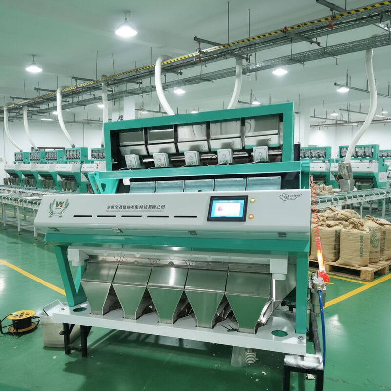 Wenyao Trieuse de couleurs en plastique 5 goulottes Machine de tri de flocons en plastique Machine de tri de couleurs en plastique automatisée pour le recyclage du tri du plastique