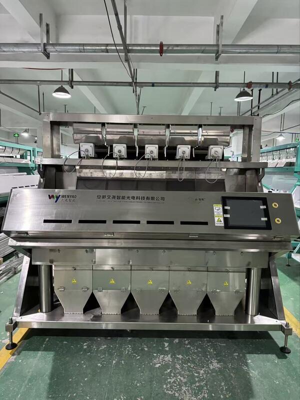 Machine de tri de couleur intelligente WENYAO en acier inoxydable 304/316 pour le sel, élimination des impuretés