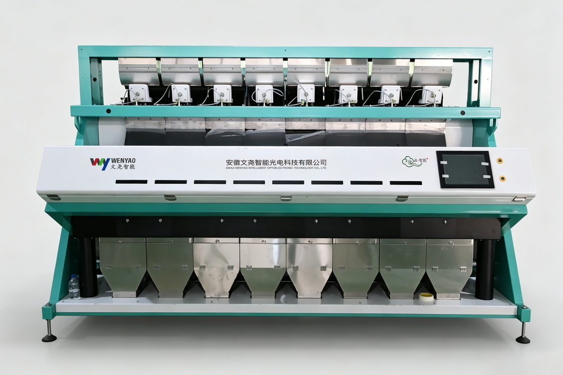 Wenyao 2026 AI Intelligent Hazelnuts Nut Color Sorting Machine avec une précision de tri de 99,95% et un écran tactile Flexem de 12 pouces
