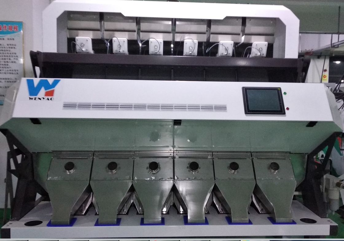 Machine d'arachide d'éjecteur en métal, trieuse de couleur d'arachide de caméra CCD