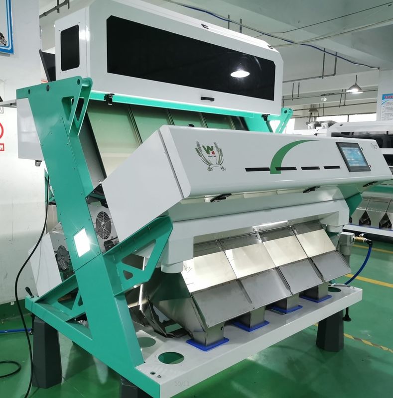 Canaux de la machine 256 de trieuse de couleur du noyau 2t/H de tournesol de caméra CCD