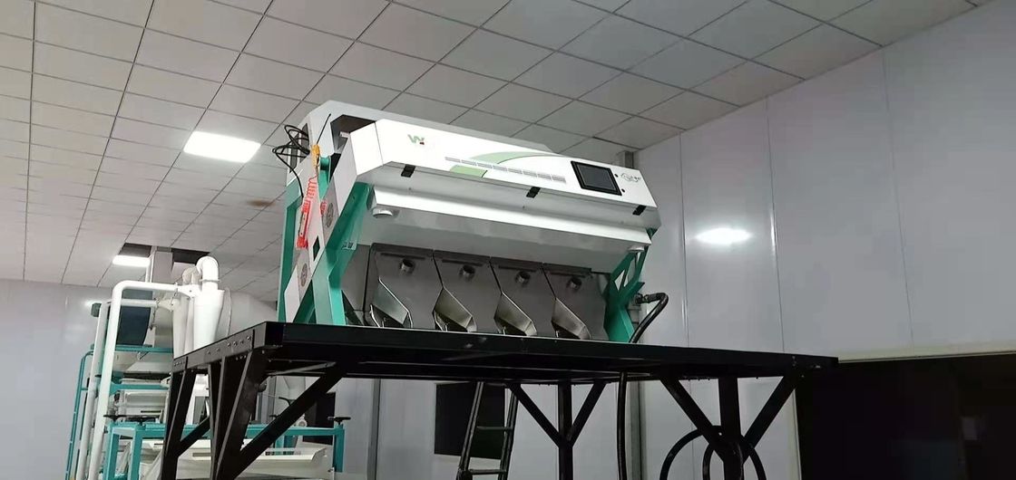 Descendeurs du haricot 4 de grain de riz de WENYAO Color Sorter Machine For