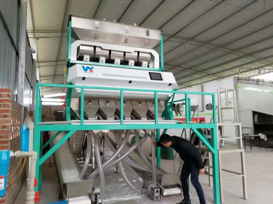Haute machine foncée multifonctionnelle de tri de trieuse de couleur de sel d'exactitude pour séparer le sel de couleur foncée avec l'extérieur de Wifi