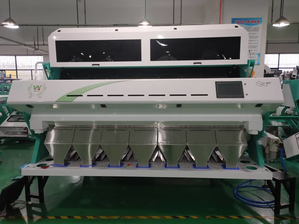 Long système d'acquisition d'image de CCD de Lotus Seeds Color Sorter With 5400Pixel de vie