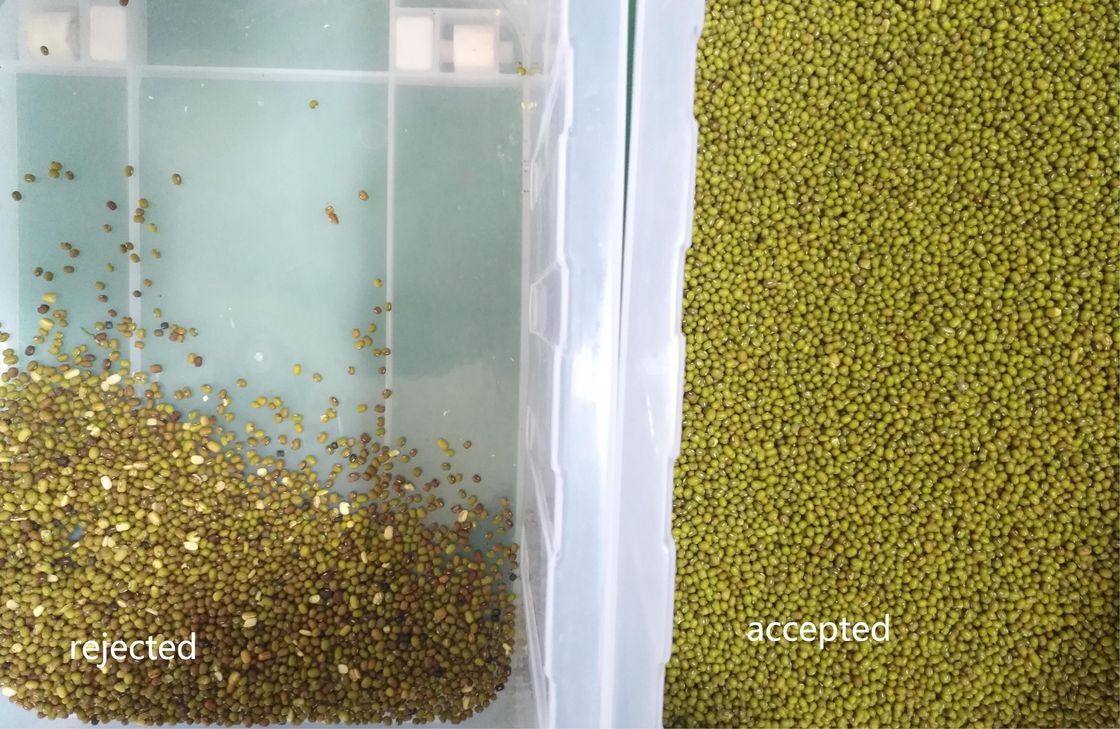 Céréales multi-fonctionnelle CCD machine de tri Mung Bean Red Bean Sorteur optique de couleurs pour l'agriculture et la transformation alimentaire