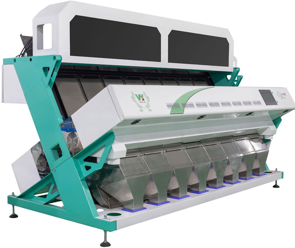 Les 8 descendeurs multifonctionnels achemine la trieuse de couleur de CCD pour le grain de café
