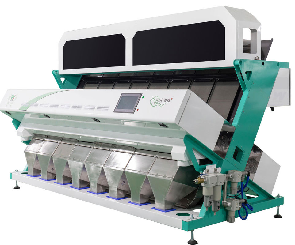 Les 8 descendeurs multifonctionnels achemine la trieuse de couleur de CCD pour le grain de café