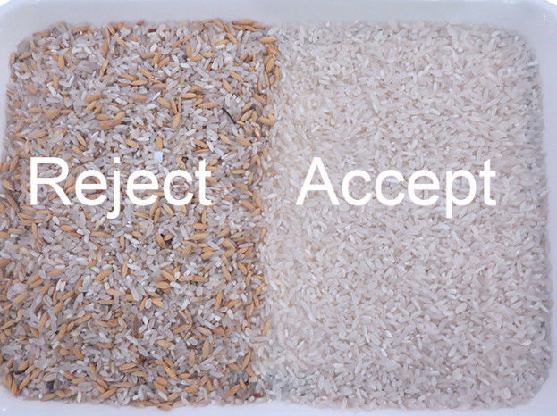Trieuse de riz de descendeurs de la haute précision 2 avec le capteur de CCD optique
