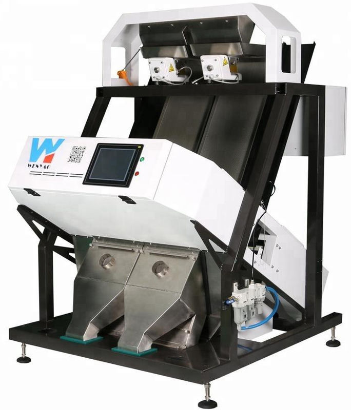 2 trieuse de couleur de maïs de Toshiba HD de descendeurs pour des haricots de grain de blé