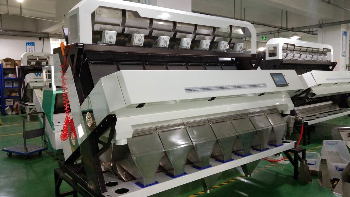 Machine de trieuse de couleur de graine de 7 descendeurs pour la chaîne de fabrication de cardamome