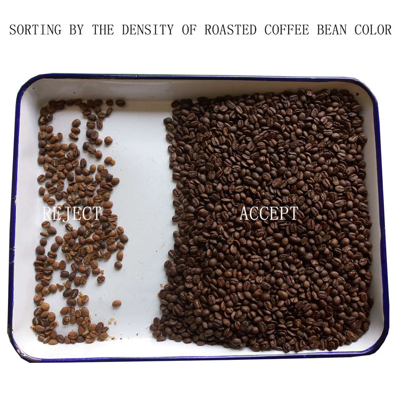 Les grains de café de canaux du capteur 192 de CCD colorent le cacao de séparateur de trieuse