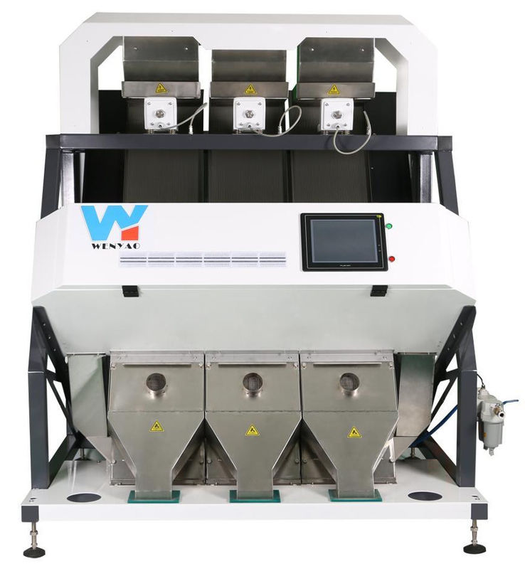Les 3 haricots optiques de descendeurs colorent la trieuse avec le service à télécommande 3000kg/H