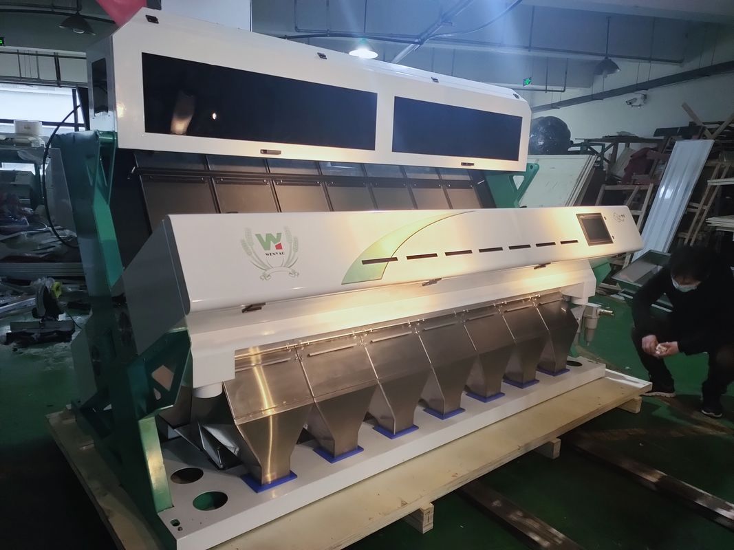 Machine de tri de couleur d'arachides de fèves de cacao de fèves de soja de capacité élevée de Wenyao