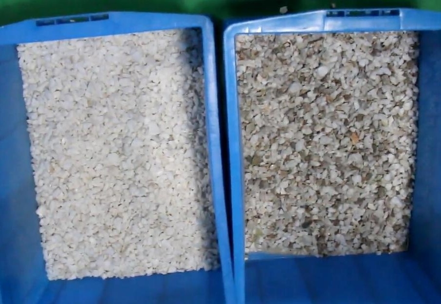 Calcul automatique de trieuse de couleur de Mini Minerals Sand Powder Ore