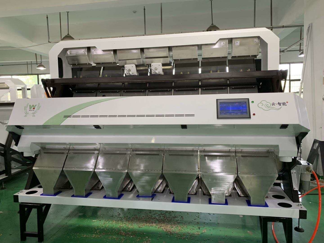 Trieuse de couleur en plastique de 448 canaux avec le système à télécommande de Wifi