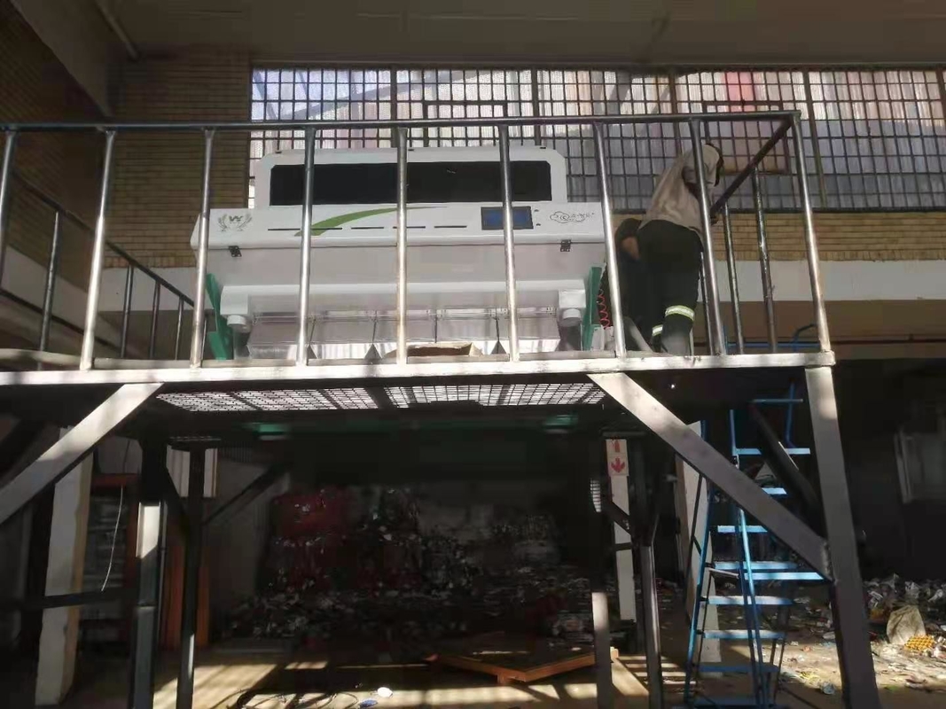Machine de trieuse de couleur de riz brun pour séparer le riz gâté de qualité