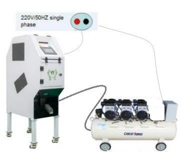 500 kilogrammes par machine de Mini Coffee Bean Color Sorter d'heure avec 32 canaux