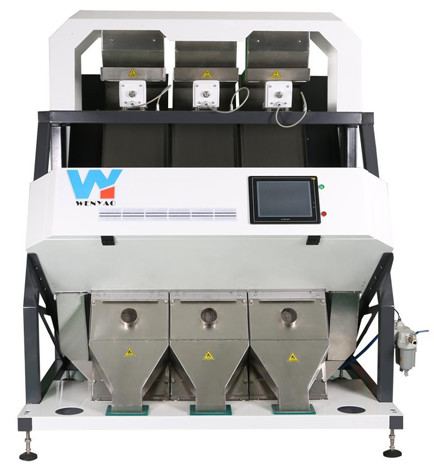 Vert Bean Color Sorting Machine de CCD 192 canaux