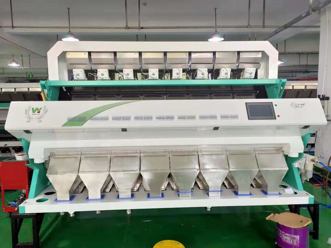 Machine vibrante de trieuse de couleur de blé de tamis de caméra CCD 2 ans de garantie