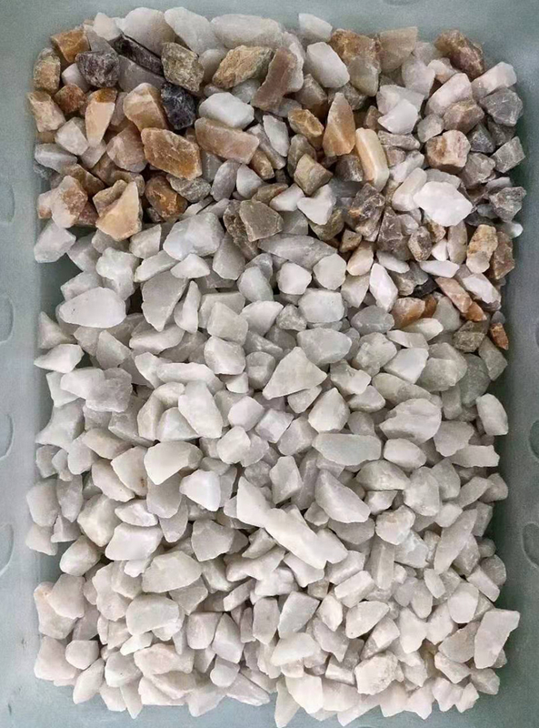 Trieuse à haute production de couleur de minerai de 8 Tons/H avec la bande de conveyeur