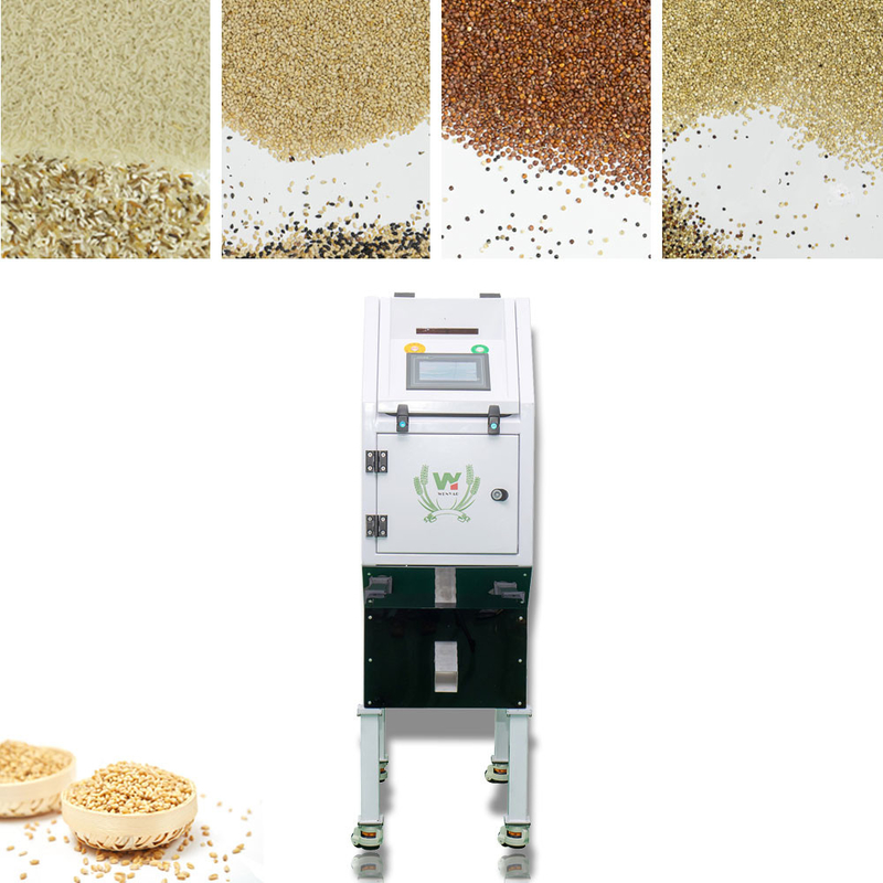 Canaux de calcul automatiques de trieuse de couleur de riz mini 32