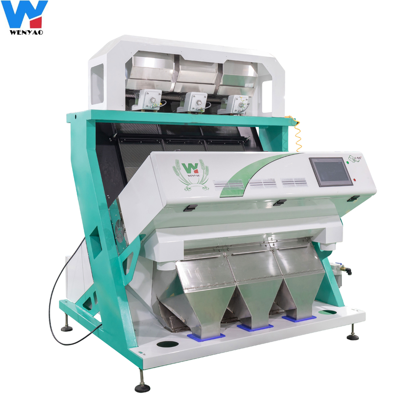 Machine 2 de trieuse de couleur de grain de lumières du CCD LED de WENYAO - 6T/H