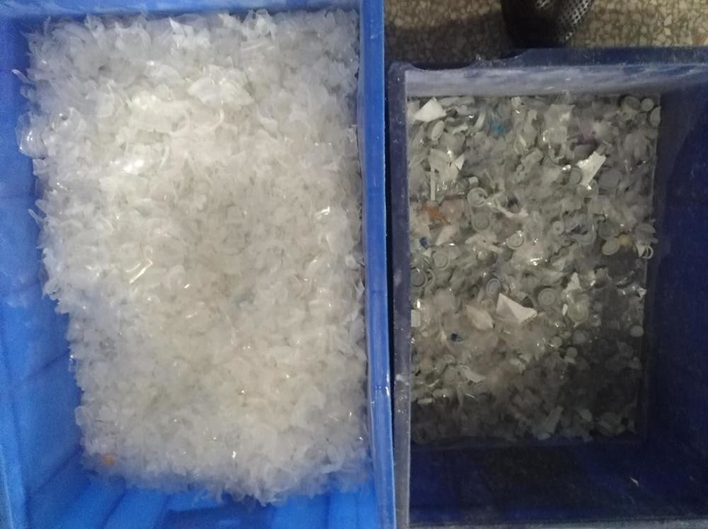 7 flocons d'ABS de PVC d'animal familier les meilleur marché du descendeur pp colorent la trieuse pour la ligne de réutilisation en plastique