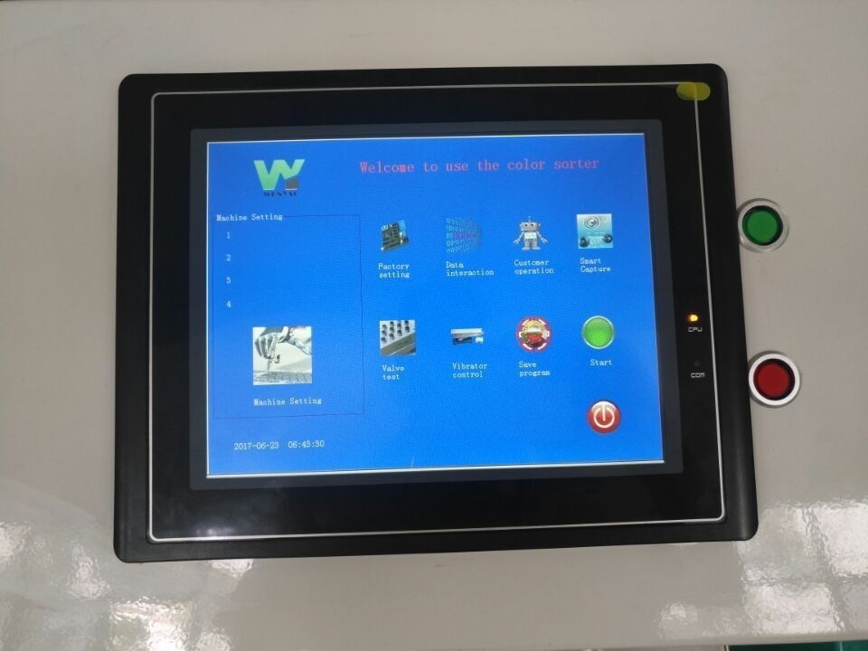 Le radis sème le capteur multifonctionnel Wenyao Ai Self Learning de CCD de Toshiba de trieuse de couleur