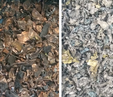 déchets métalliques en aluminium de cuivre minéraux de zinc de trieuse de la couleur 3t/H
