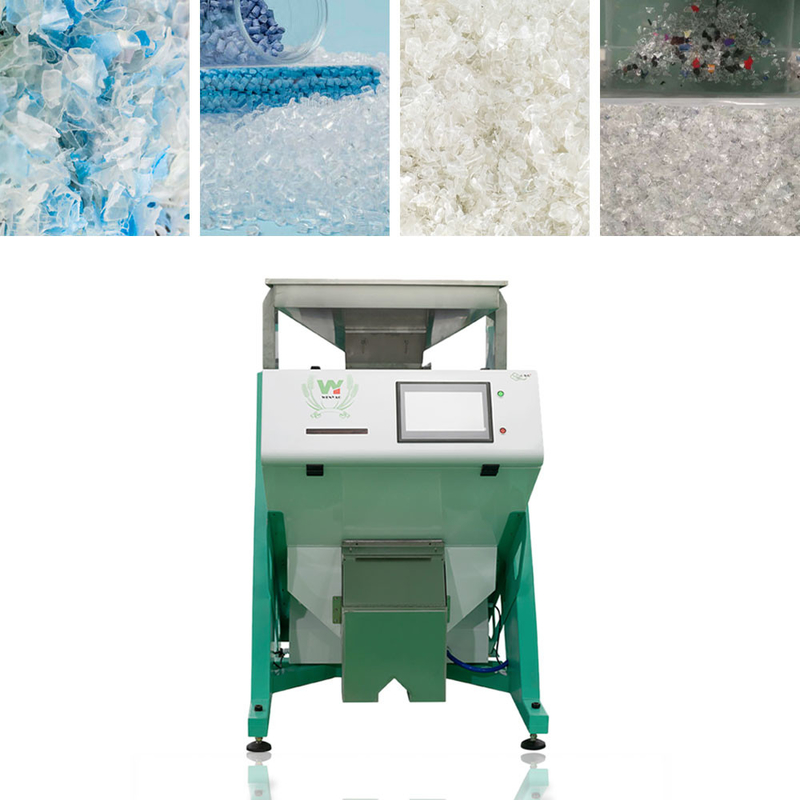Mini trieuse automatique intelligente de couleur de goulotte 1 pour le riz étuvé