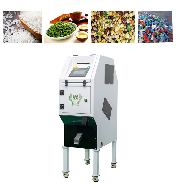Mini Rice Color Sorting Machine à grande vitesse pour le jaune/riz de Bastami