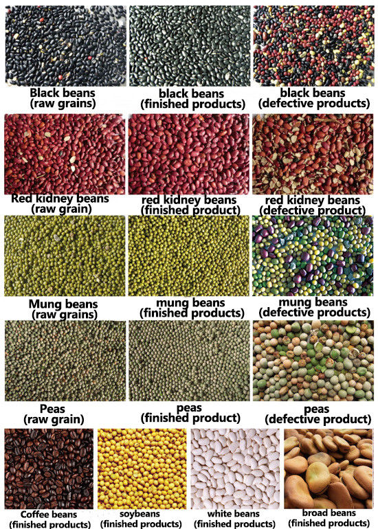 Sortie verte rouge de Bean Cardamom Multifunction Color Sorter 3t/H