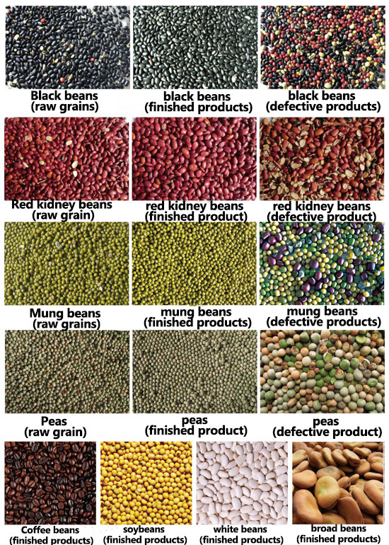 Sortie verte rouge de Bean Cardamom Multifunction Color Sorter 3t/H