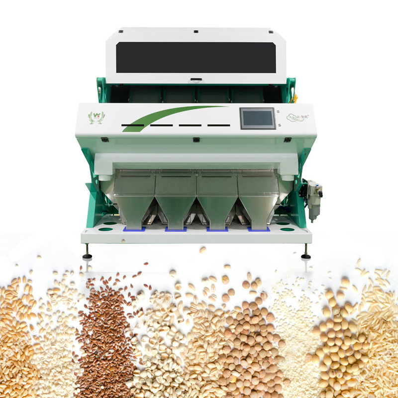 WENYao 4 chute la trieuse de couleur de riz brun de prix usine de 256 canaux