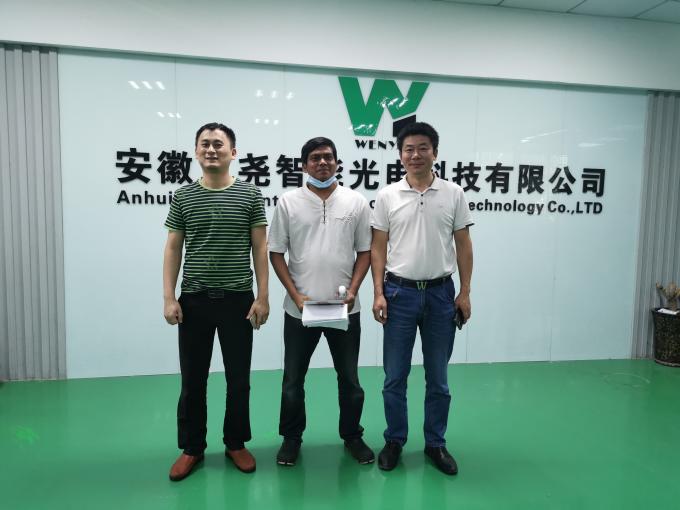 6 chute caméra optique CCD intelligente PET PVC HDPE plastique machine de tri des couleurs 6