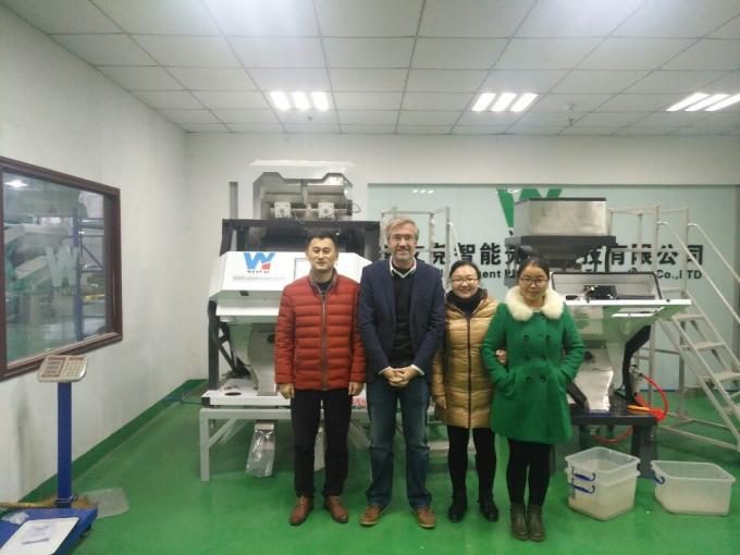 10 Chute vert bleu brun blanc verre machine de tri des couleurs pour le tri des couleurs avec télécommande WiFi 14