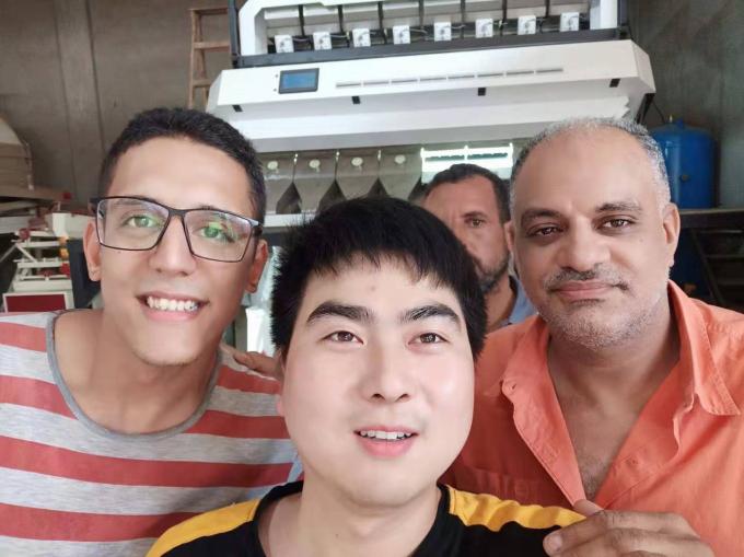 10 Chute vert bleu brun blanc verre machine de tri des couleurs pour le tri des couleurs avec télécommande WiFi 13