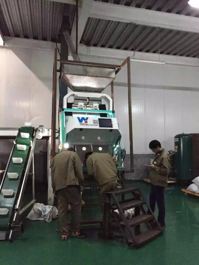 Trieuse optique couleur haute vitesse à caméra CCD pour la production d'arachides 15