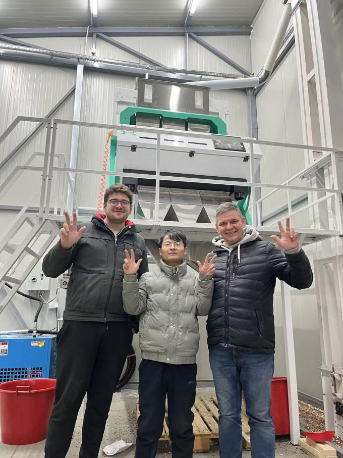 Céréales multi-fonctionnelle CCD machine de tri Mung Bean Red Bean Sorteur optique de couleurs pour l'agriculture et la transformation alimentaire 11