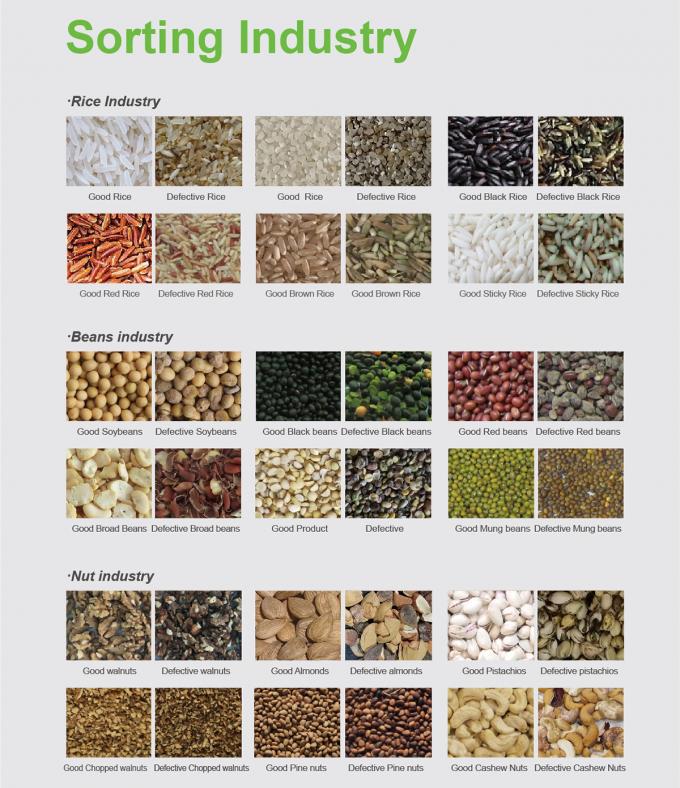 Wenyao 64 canaux Sorteuse optique de haricots CCD Lupins Sorteuse de couleurs Mung Bean Machine de tri des couleurs de haricots blancs 2