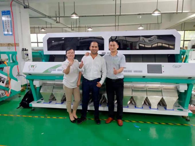 Machine de tri couleur Wenyao entièrement automatique à 3 goulottes pour soja, haricots larges et haricots rouges 15