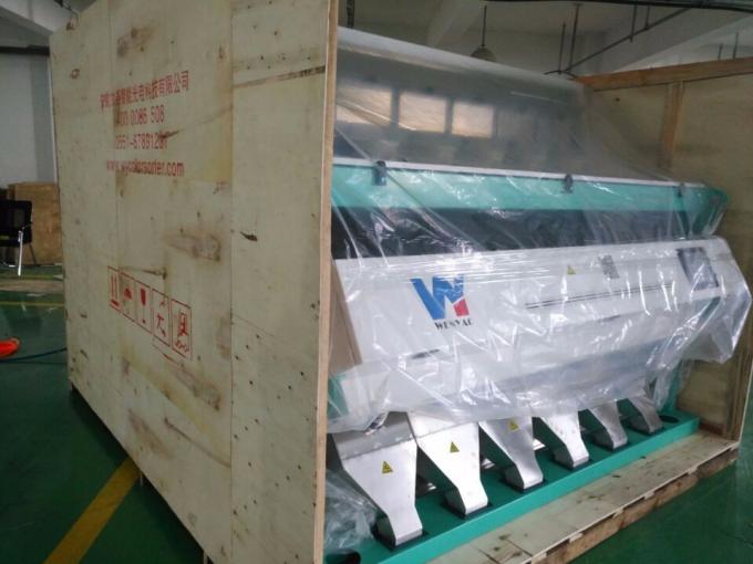 Séparateur de couleurs de grains de gomme de pêche à haute précision à 2 canaux 8