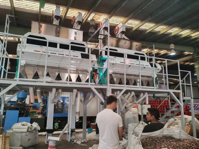Wenyao 64 canaux Sorteuse optique de haricots CCD Lupins Sorteuse de couleurs Mung Bean Machine de tri des couleurs de haricots blancs 16