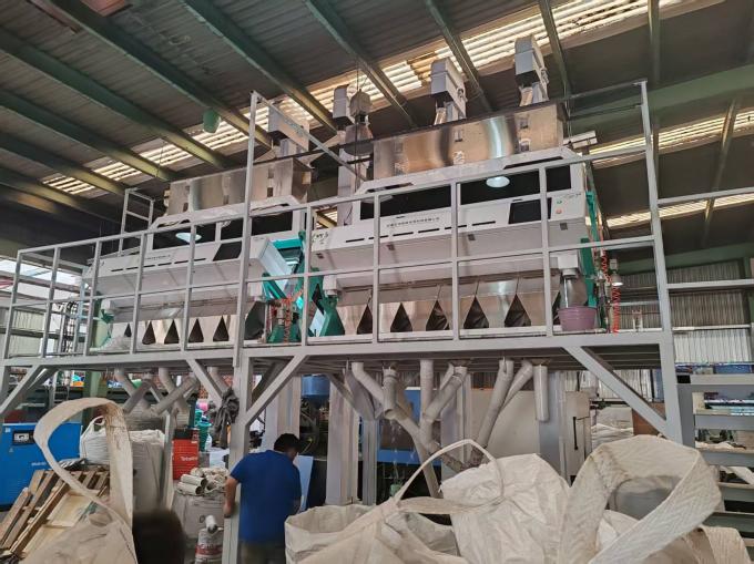 Céréales multi-fonctionnelle CCD machine de tri Mung Bean Red Bean Sorteur optique de couleurs pour l'agriculture et la transformation alimentaire 13