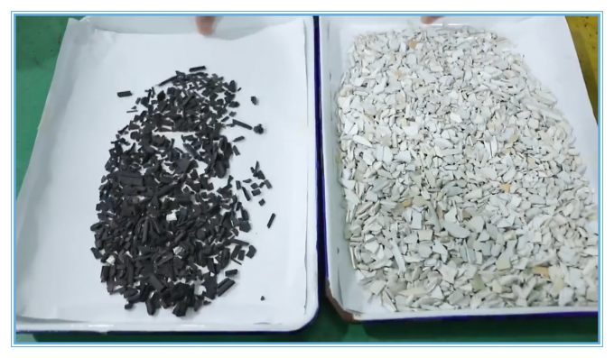 3 fabricant de chute Vente directe de la caméra CCD PET PVC PP machine de tri des couleurs en plastique 8