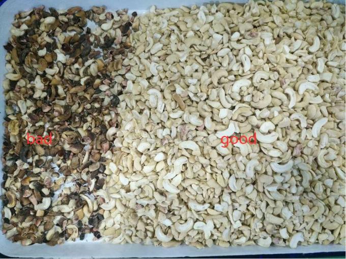 Machine de tri en couleur de noix de cajou à 6 chute intelligente avec capteur Toshiba CCD et caméra RVB 7